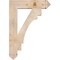 Ekena Millwork Merced Arts & Crafts Smooth Bracket, Douglas Fir, 5 1/2"W x 28"D x 40"H BKT06X28X40MRC03SDF - alternate 4